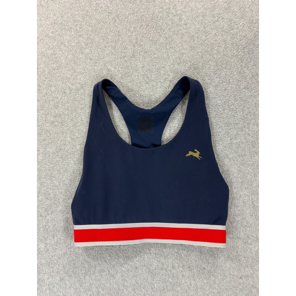 Tracksmith Racerback Run Bra (Women's X-Small) Blue